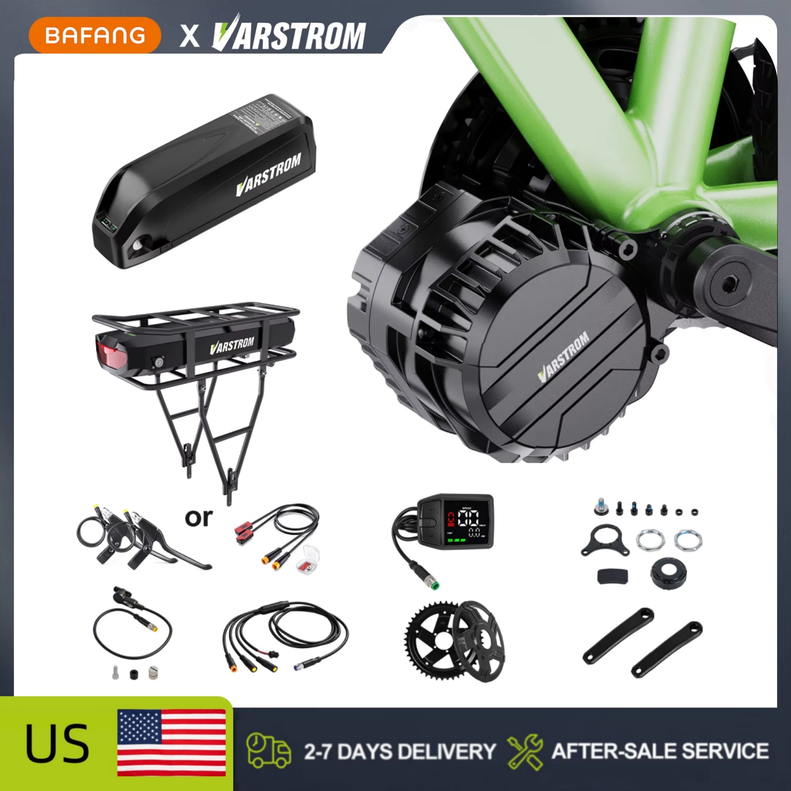 Комплект для переоборудования  – обзор и цена Side Hung Mid Drive Motor Kit
